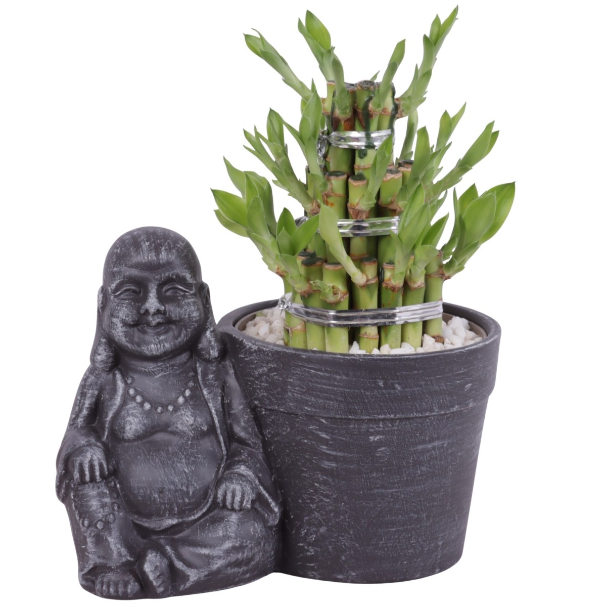 Lucky Bamboo boule à trois étages