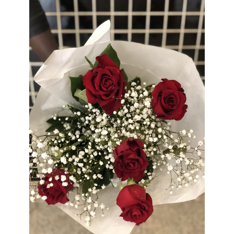 Bouquet de 7 roses