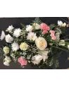 Large floral presentation as a centerpiece