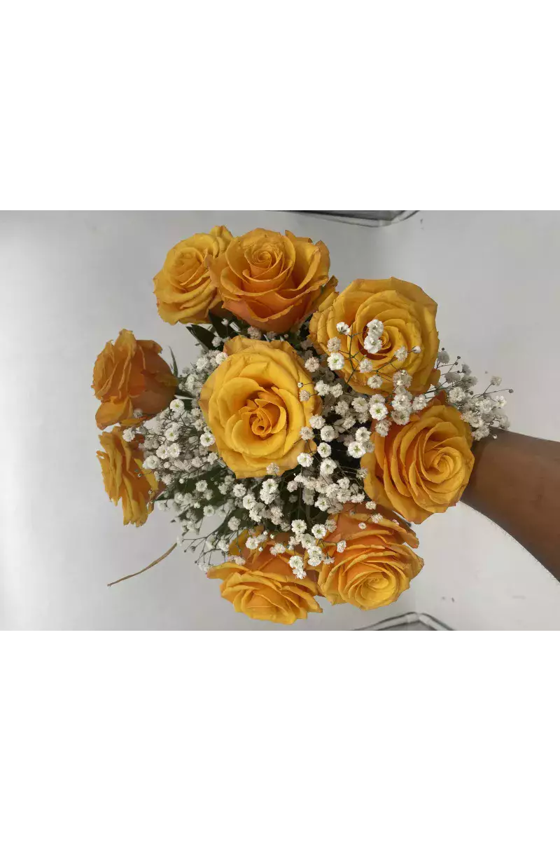 9朵玫瑰花束