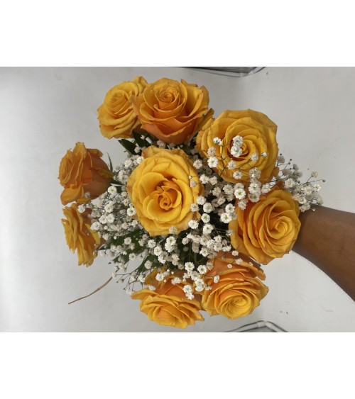 Bouquet de 9 roses