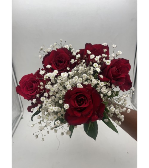Bouquet de 7 roses