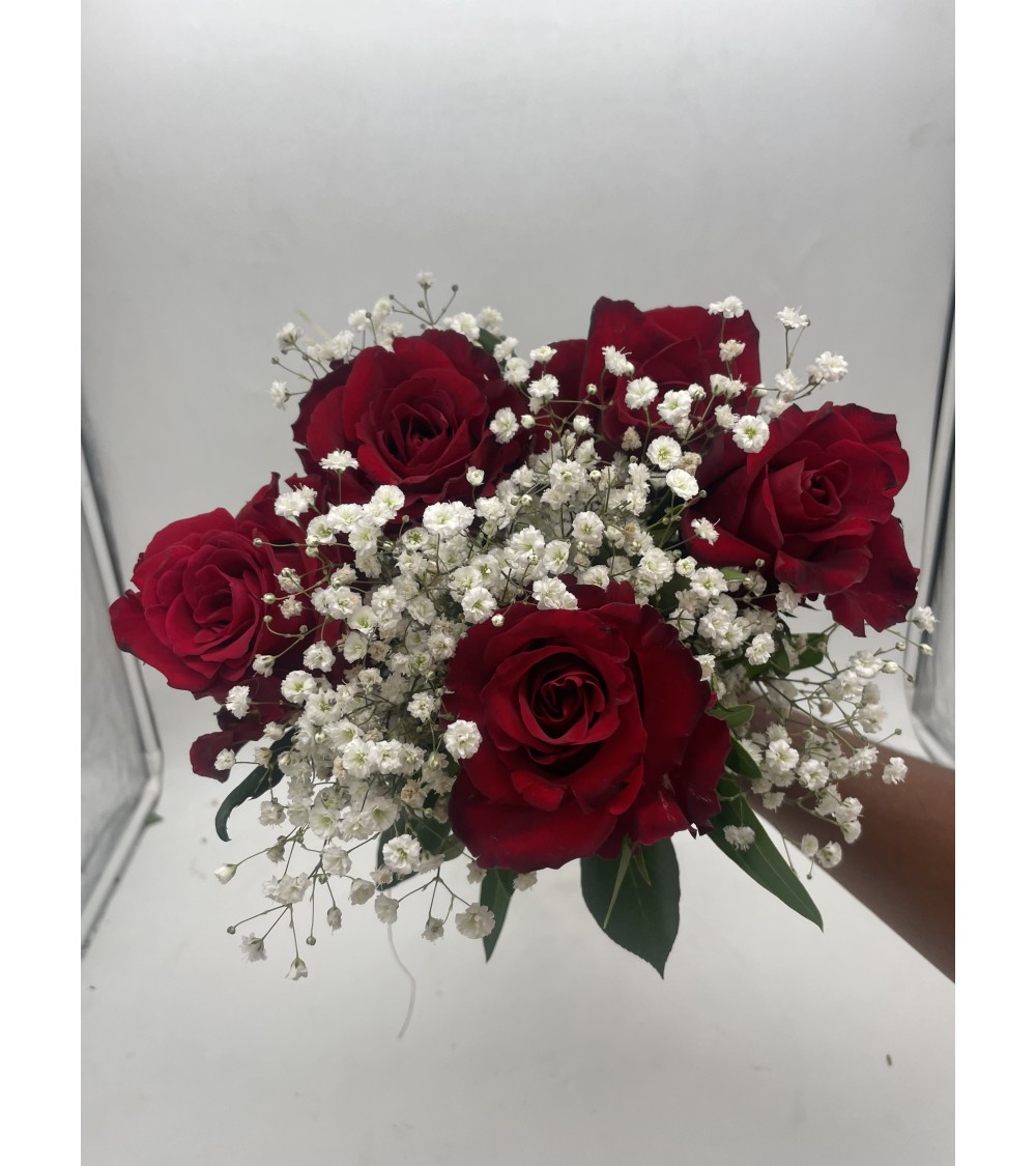 Bouquet de 7 roses