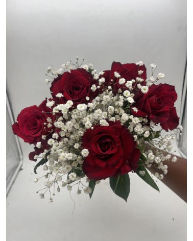 7朵玫瑰花束