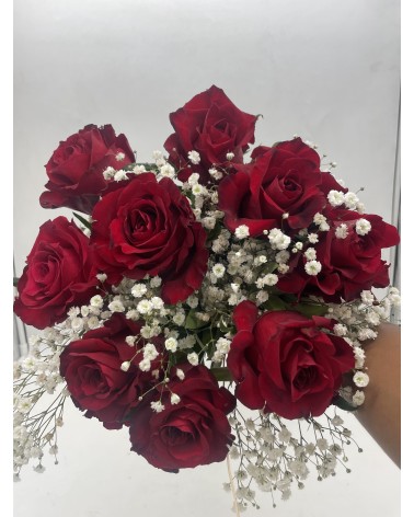 Bouquet de 9 roses