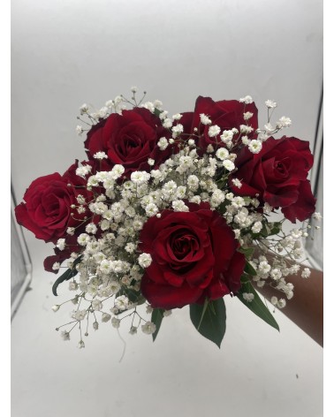 Bouquet de 5 roses