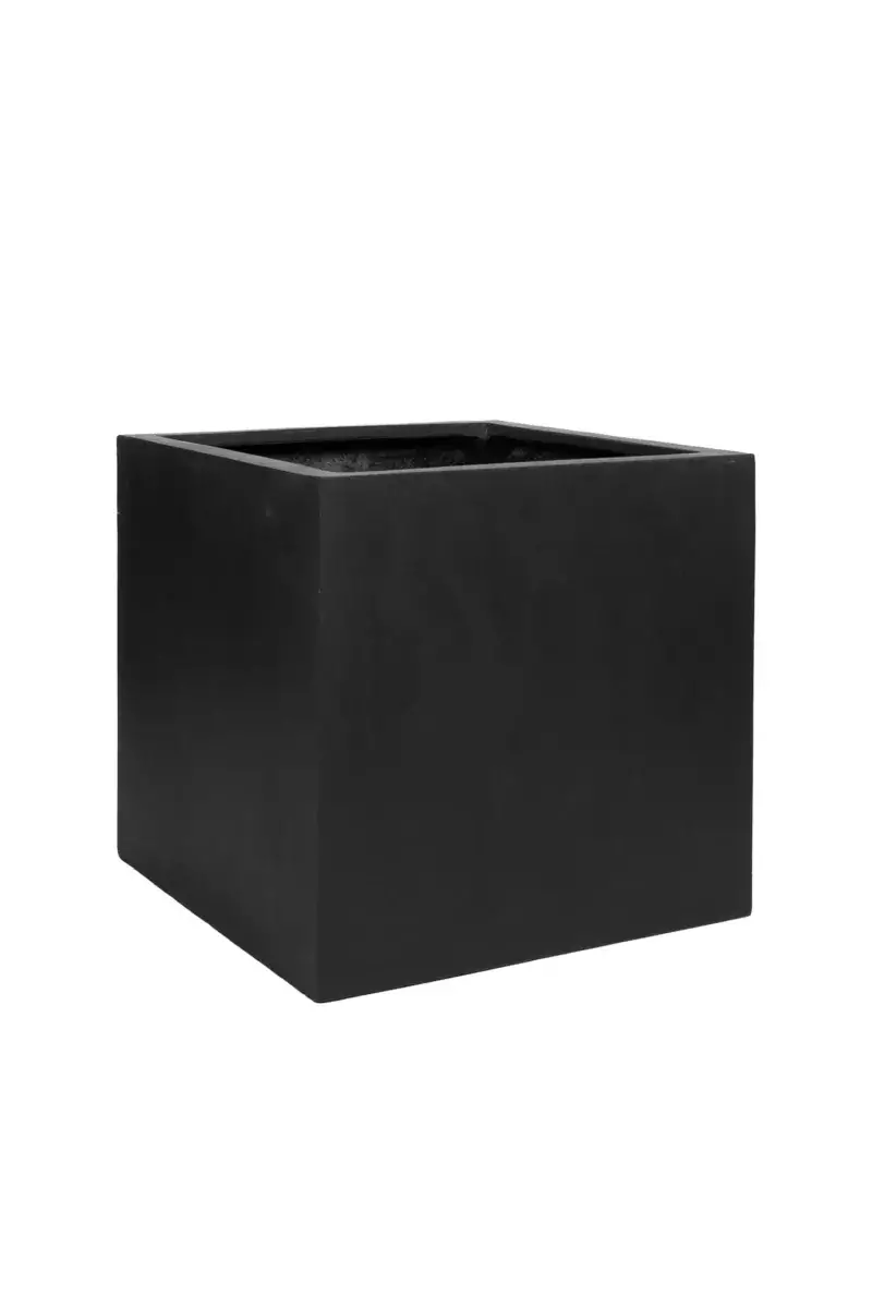 Block M – Pot Carré Noir 40×40cm | Verttige