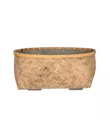 Nala Low XL – Grand Cache-Pot Bas Bambou | Verttige