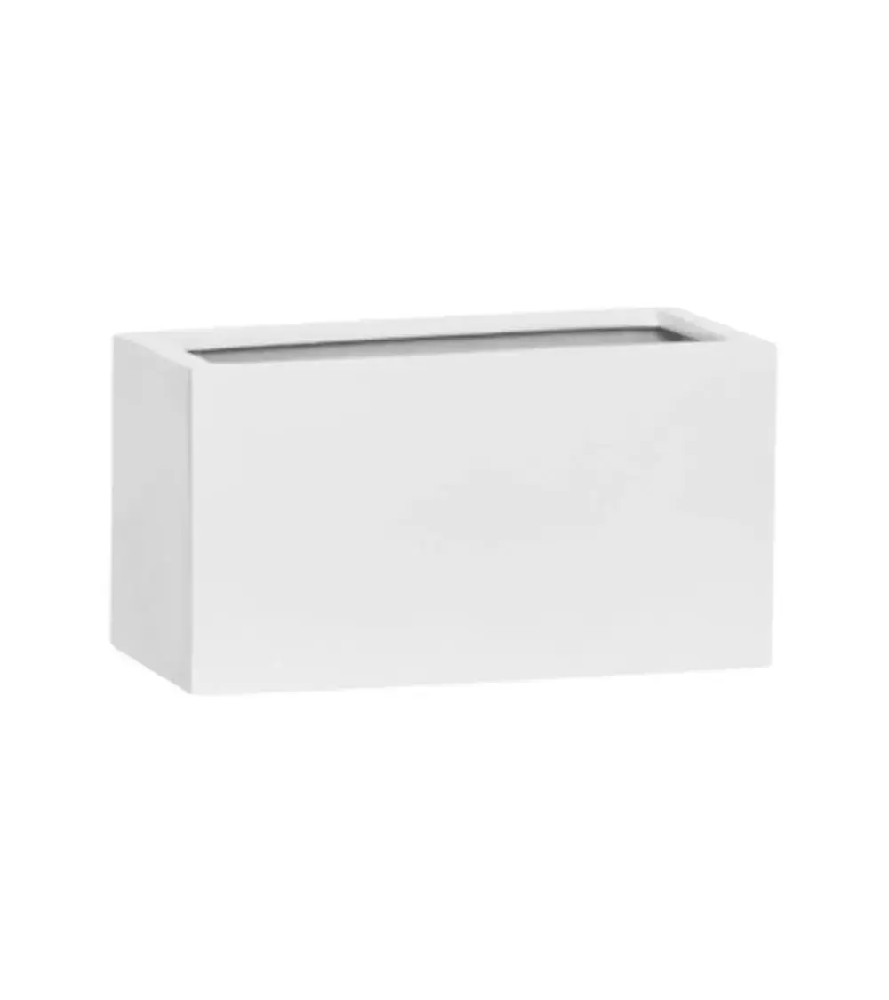 Mini Jort XS Blanc – Pot Compact Glossy | Verttige