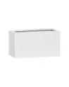 Mini Jort XS Blanc – Pot Compact Glossy | Verttige