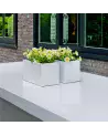 Mini Jort XS Blanc – Pot Compact Glossy | Verttige