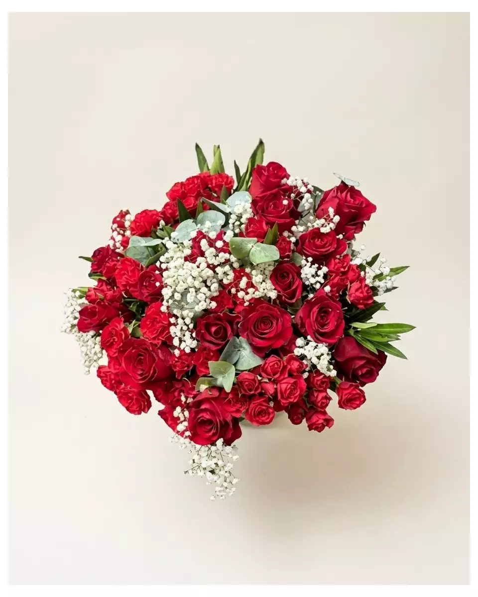 25朵玫瑰粉红色花束