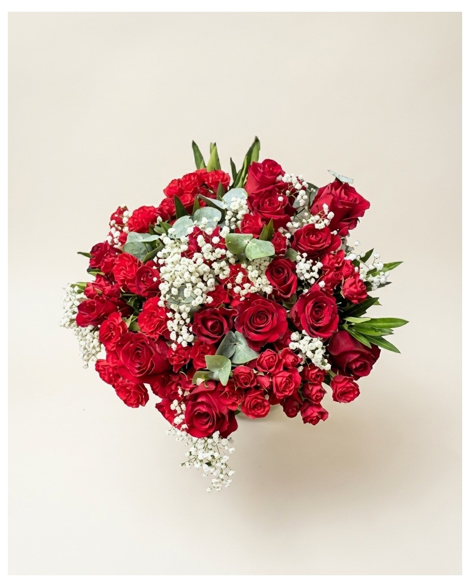 Red Bouquet of 25 roses