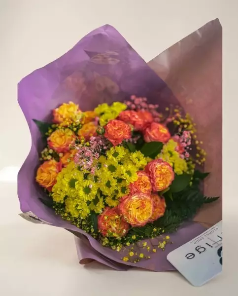 The Yellow and Orange Bouquet