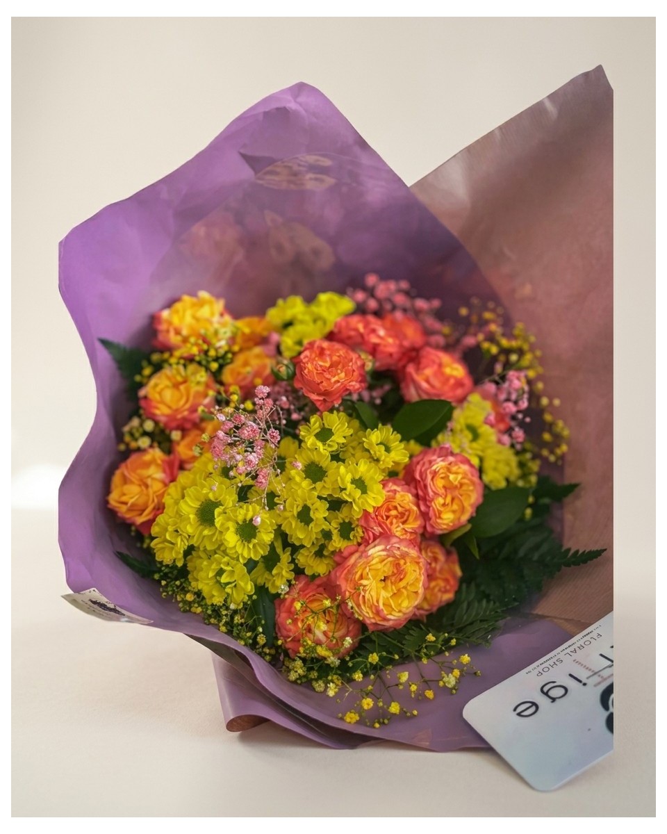 Le bouquet Jaune et Orange