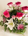Le Cercle de Roses – Centre de Table Floral | Verttige