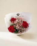 Joli Bouquet de 3 Roses | Verttige Fleuriste