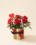 La Charmante – 6 Roses dans Coffret Doré | Verttige
