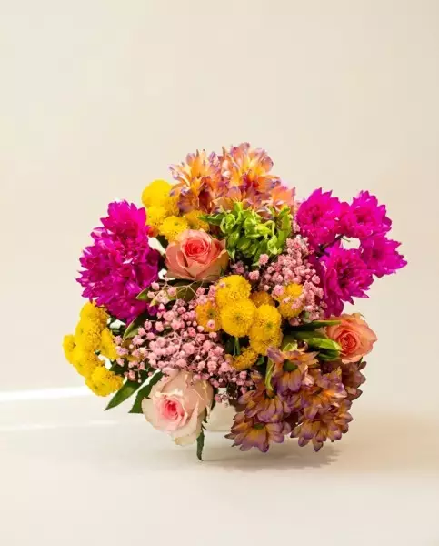 Bouquet PEPS – Fleurs de Saison Colorées | Verttige