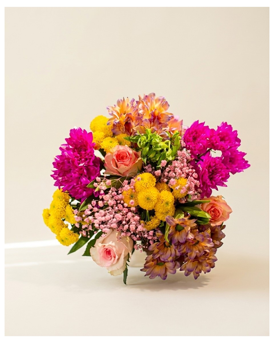 Bouquet PEPS – Fleurs de Saison Colorées | Verttige
